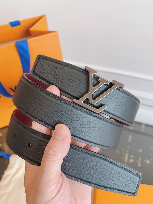 ルイヴィトンベルト角部分ディテール